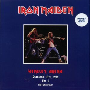 Iron Maiden - Wembley Arena 1990 Volume 2 (ltd. ed.) (blue vinyl) - Vinyl LP